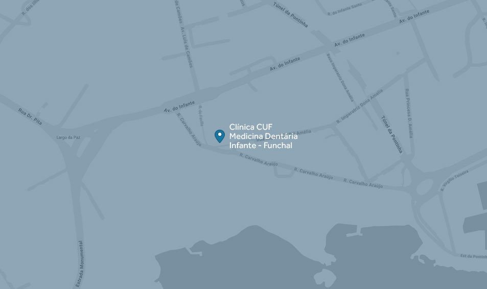 Clínica CUF Medicina Dentária Infante - Funchal — mapa